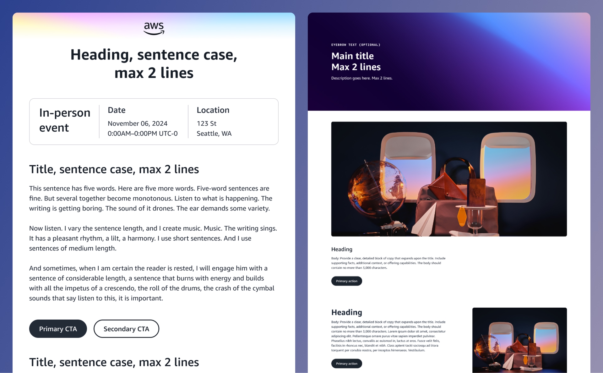 AWS Marketing Guidelines